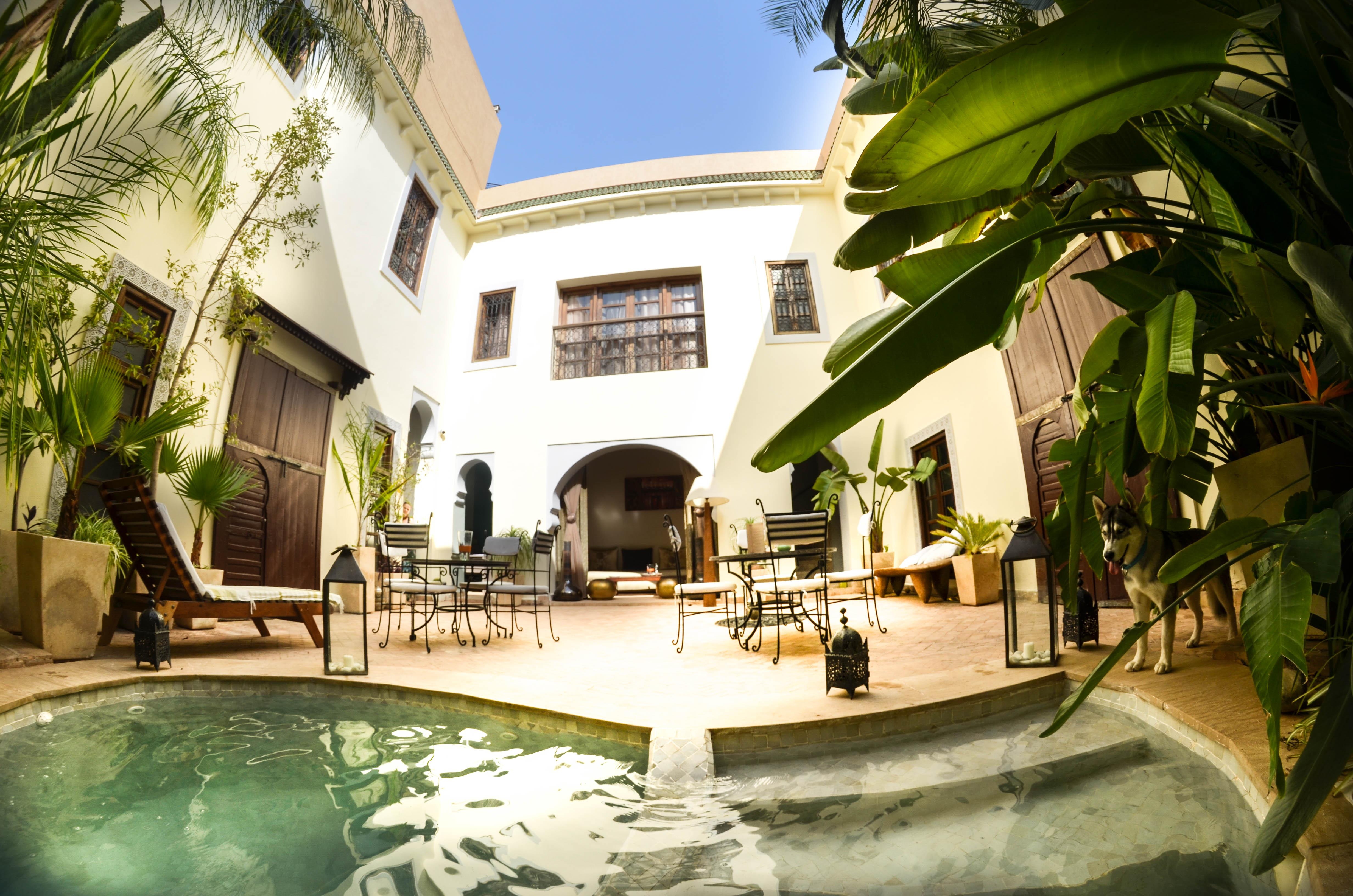 فندق Riad Les Ammonites And Spa مراكش المظهر الخارجي الصورة